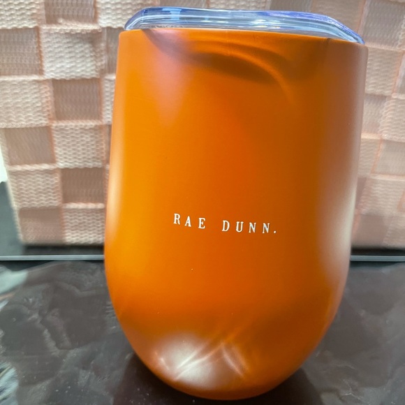 Rae Dunn Fall Y’all orange wine glass - Picture 4 of 5